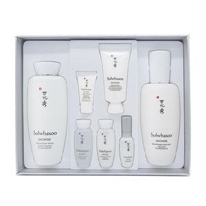 New In Box SULWHASOO Snowise Brightening Kit w/ Travel Size Korean Beauty Skin